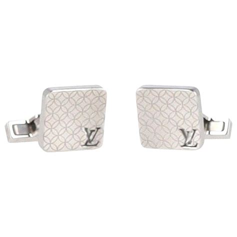 lv brand cufflinks